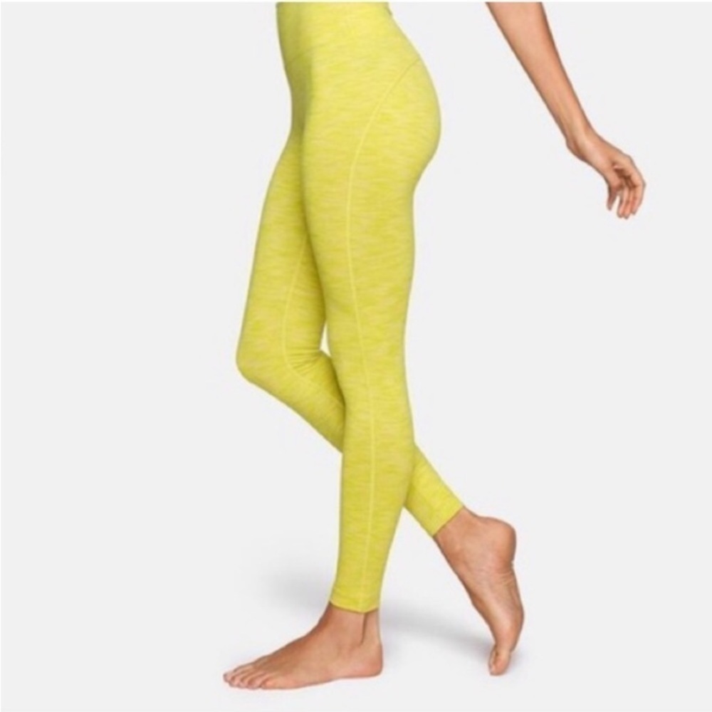 Outdoor Voices Leggings Womens XS Freeform Athleisure Gym Yellow